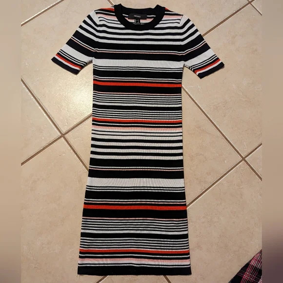 Forever 21 | Dresses | Striped Short Sleeve Sweater Dress | Poshmark Forever 21 | Dresses | Striped Short Sleeve Sweater Dress | Poshmark